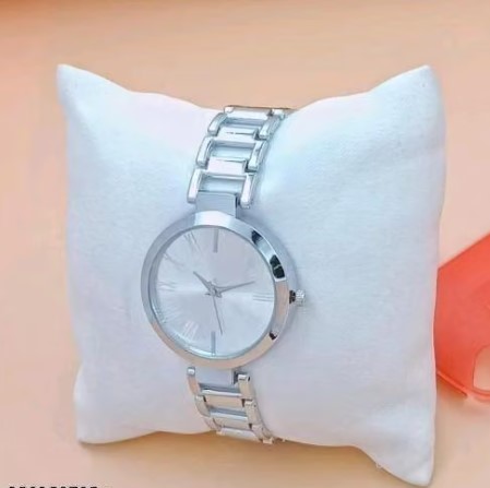 Silver Analog Watch